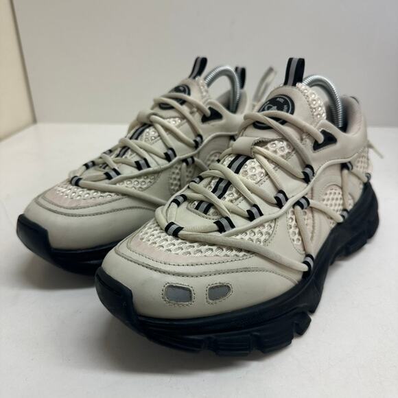VERY GOOD Axel Arigato Marathon Runner Platform Sneaker 40.33075 Cream/Black 7 - Picture 2 of 13